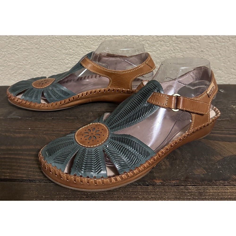 Pikolinos Puerto Vallarta Sandals Women Euro 40 US 9 Boho Comfort Travel - Picture 4 of 14